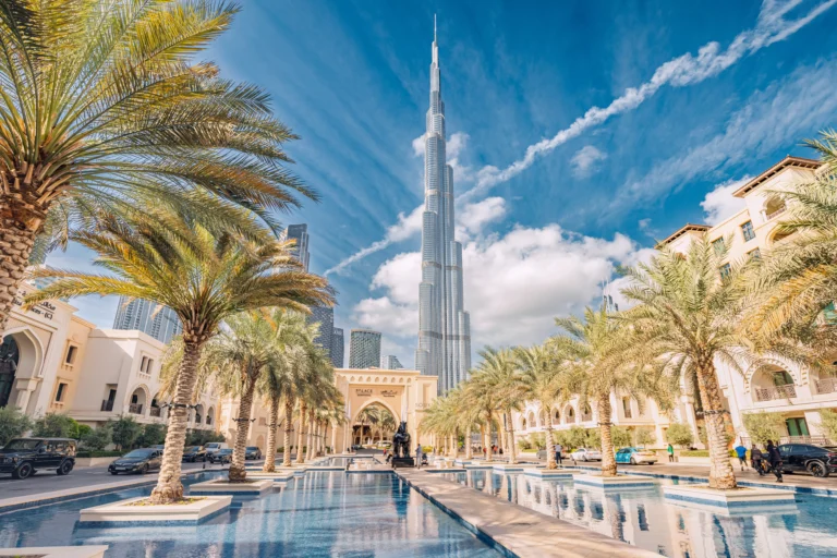 Dubai’ye direkt uçuş yapan özel jet uçağı ile lüks seyahat